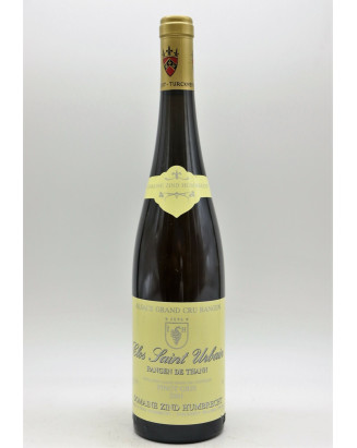 Zind Humbrecht Alsace Grand Cru Pinot Gris Rangen de Thann Clos Saint Urbain 2001
