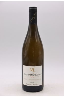 Quentin Jeannot Puligny Montrachet 2018
