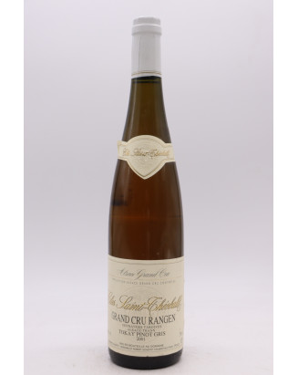 Schoffit Alsace Grand Cru Tokay Pinot Gris Rangen Clos Saint Théobald Vendanges Tardives 2001