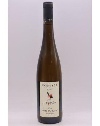 Josmeyer Alsace Grand Cru Pinot Gris Hengst L'Exception 2009