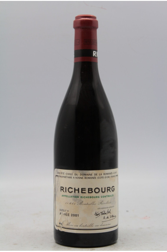 Romanée Conti Richebourg 2001 -10% DISCOUNT !