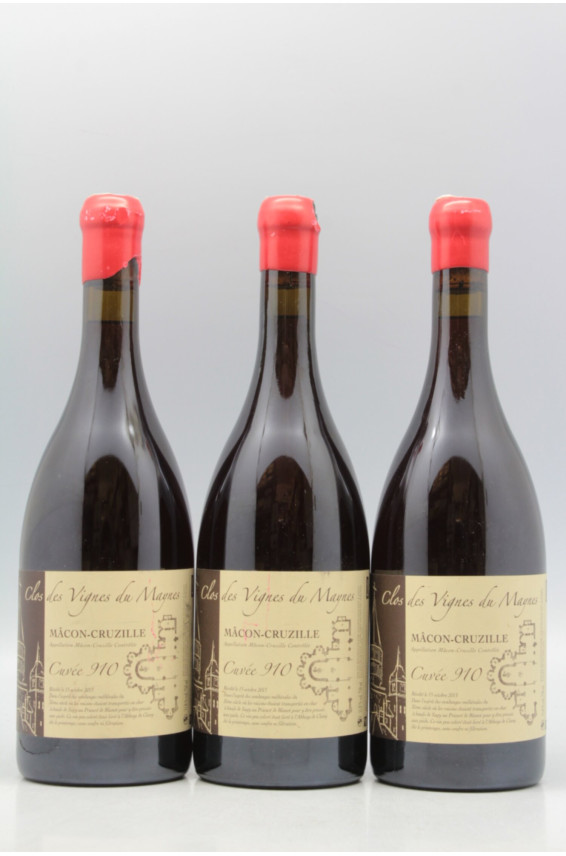 Clos des Vignes du Maynes Macon Cruzille Cuvée 910 2013