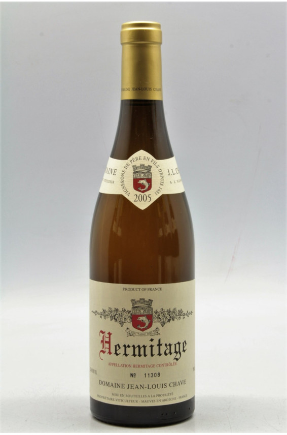 Jean Louis Chave Hermitage 2005 blanc