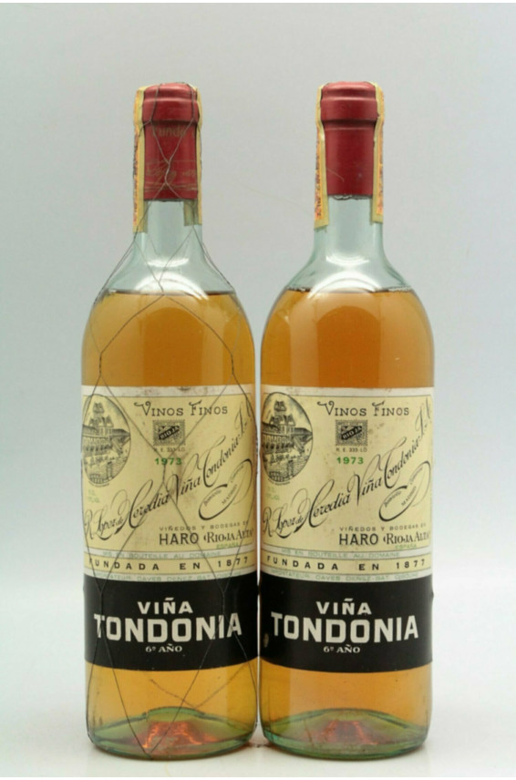 Vina Tondonia Rioja Alta 6° Ano 1973 Blanc -10% DISCOUNT !