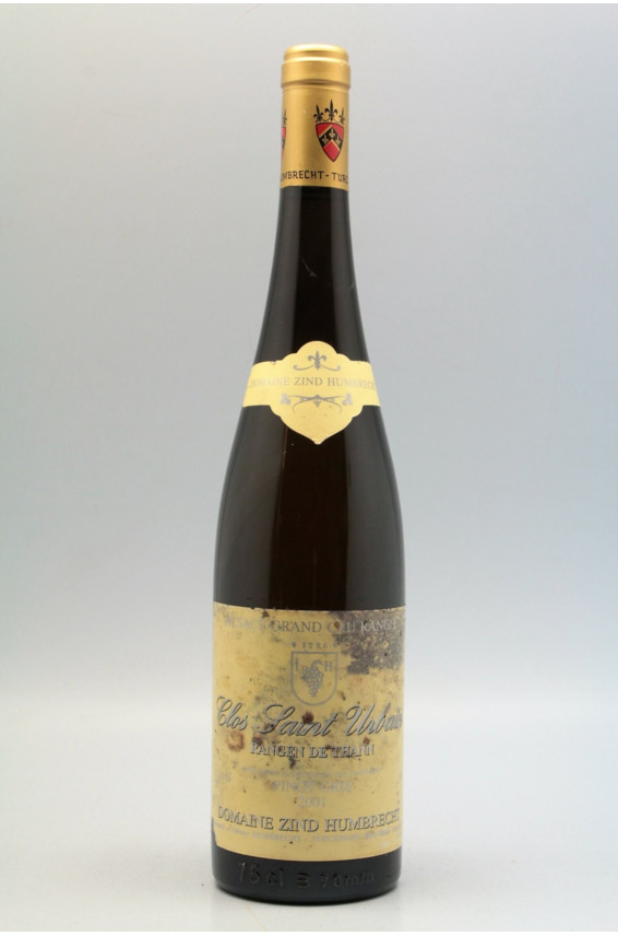 Zind Humbrecht Alsace Grand Cru Pinot Gris Rangen de Thann Clos Saint Urbain 2001 -5% DISCOUNT !