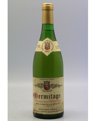 Jean Louis Chave Hermitage 1983 blanc