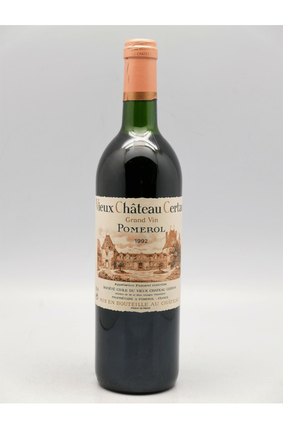 Vieux Château Certan 1992 -5% DISCOUNT !