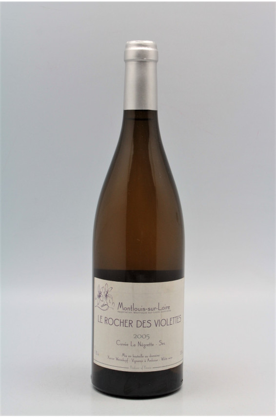 Rocher des Violettes Montlouis Sec Négrette 2005