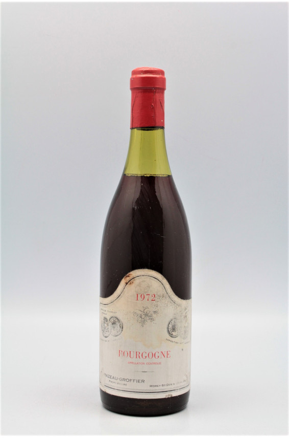 Peirazeau Groffier Bourgogne 1972