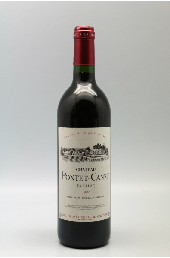 Pontet Canet 1992