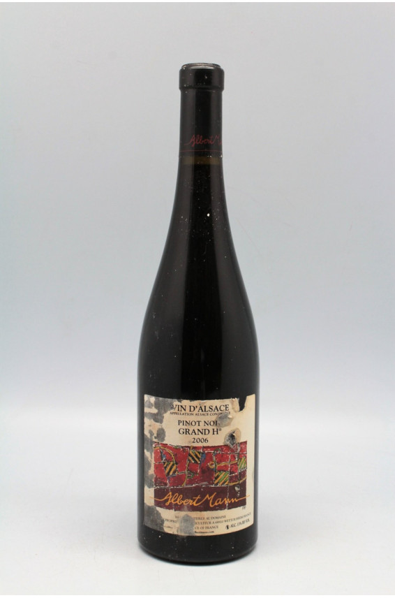 Albert Mann Alsace Pinot Noir Grand H 2006 - PROMO -10% !