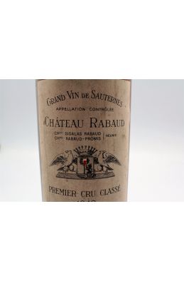 Château Rabaud 1949 -10% DISCOUNT !