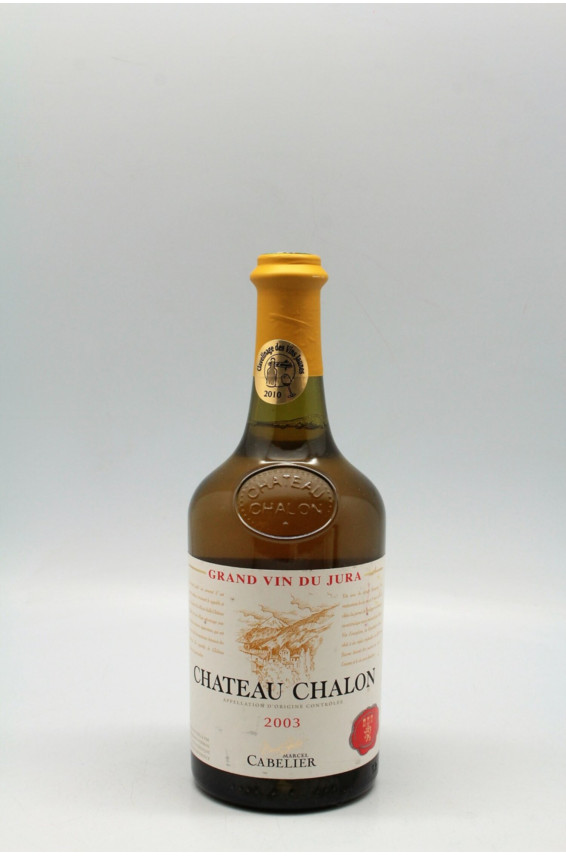 Marcel Cabelier Château Chalon 2003 62cl