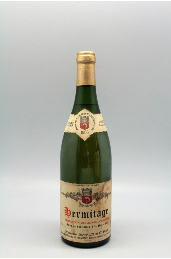 Jean Louis Chave Hermitage 1988 blanc