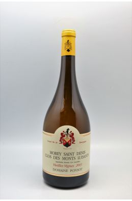 Ponsot Morey Saint Denis 1er cru Clos Des Monts Luisants Vieilles Vignes 2003 blanc Magnum