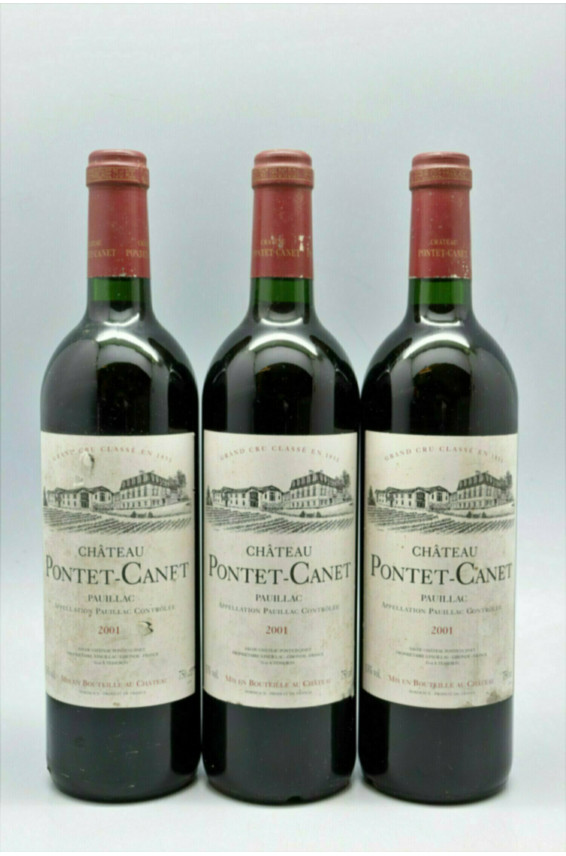 Pontet Canet 2001 -5% DISCOUNT !