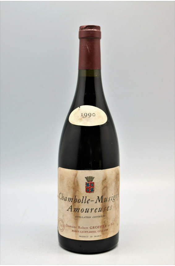 Groffier Chambolle Musigny 1er cru Les Amoureuses 1990 - PROMO -5% !