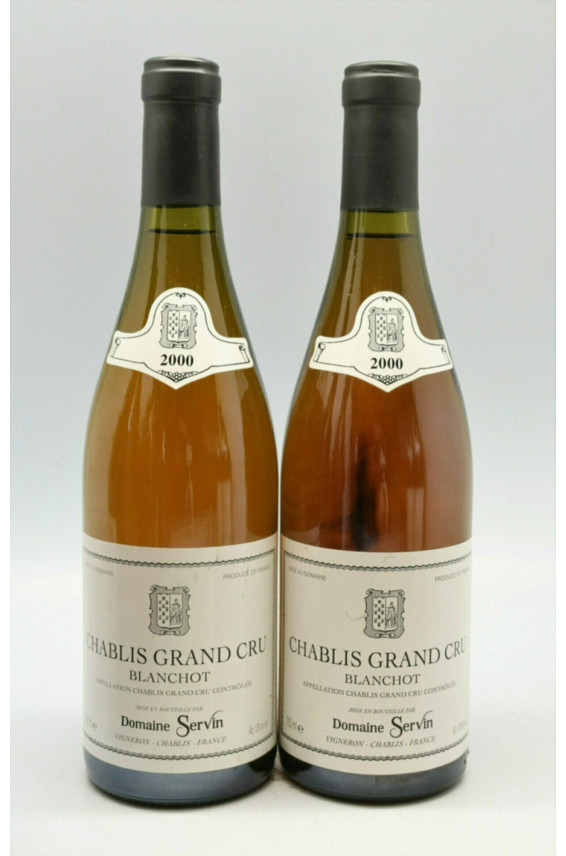 Servin Chablis Grand cru Blanchot 2000 - PROMO -10% !