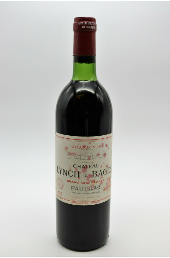 Lynch Bages 1979 -5% DISCOUNT !