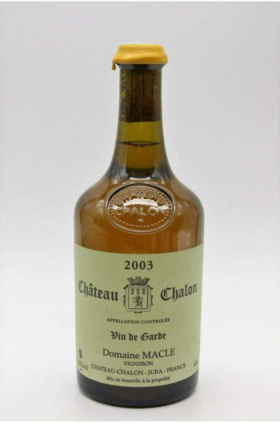 Jean Macle Château Chalon 2003 62cl