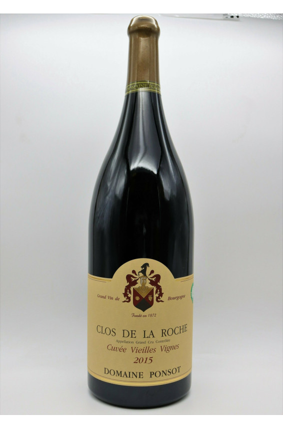 Ponsot Clos de la Roche Vieilles Vignes 2015 Jéroboam 3L