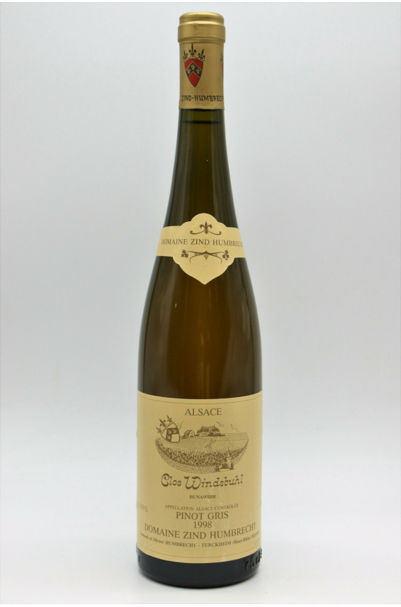 Zind Humbrecht Alsace Pinot Gris Clos Windsbuhl 1998