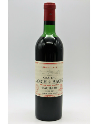 Lynch Bages 1972 -10% DISCOUNT !