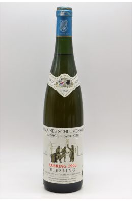 Schlumberger Alsace Grand cru Riesling Saering 1990