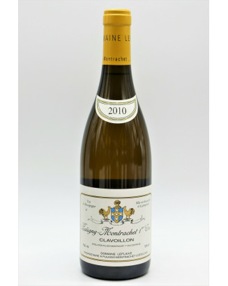 Domaine Leflaive Puligny Montrachet 1er cru Clavoillons 2010