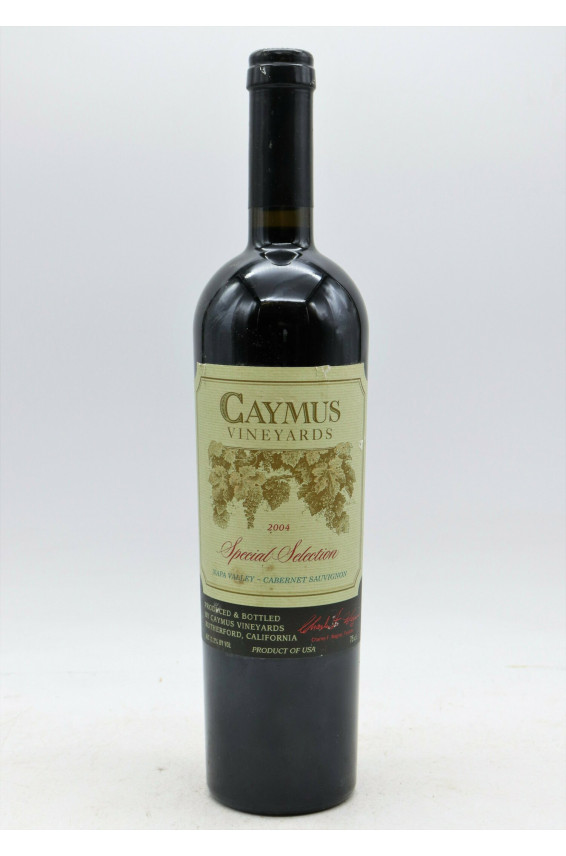 Caymus Vineyards Special selection Cabernet sauvignon 2004