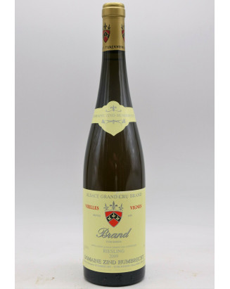 Zind Humbrecht Alsace Grand cru Riesling Brand Vieilles Vignes 2009