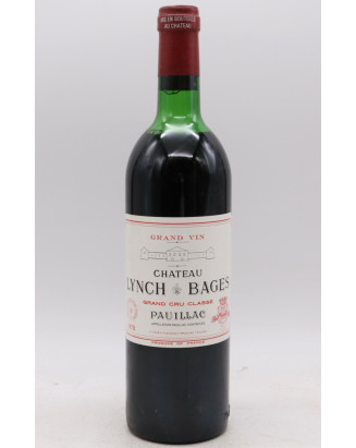 Lynch Bages 1978 -10% DISCOUNT !