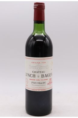 Lynch Bages 1980 - PROMO -10% !
