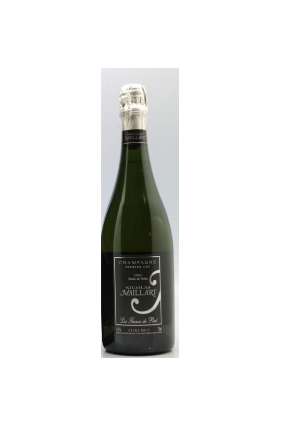 Nicolas Maillart Francs de Pied Blanc de Noirs Extra Brut 1er cru 2005 - Champagne Offer 6 for 5