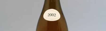the picture shows a bottle of the 2002 vintage